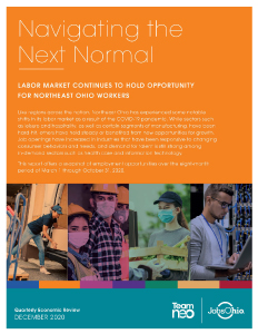 Labor Market Continues to Hold Opportunity for Northeast Ohio Workers