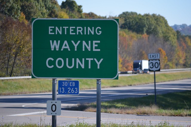 Wayne County - Entering County