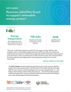 Chefs Garden Case Study